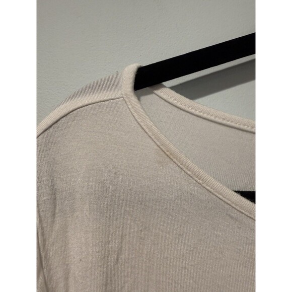 Daily Ritual Top Womens 2XL White Minimalist Casual Stretch Base Layer Travel - Picture 7 of 7